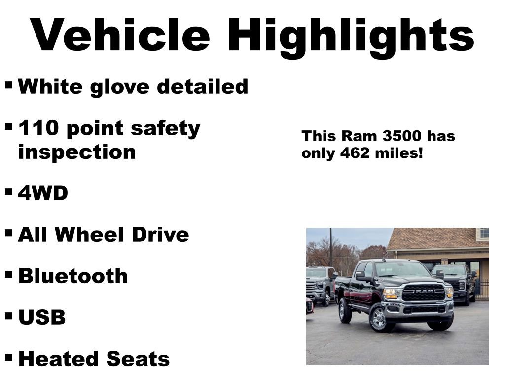 Used 2024 RAM 3500 Tradesman w/ Towing Technology Group image 50