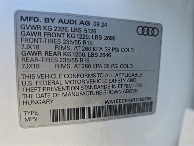 Certified 2024 Audi Q3 2.0T Premium Plus image 37