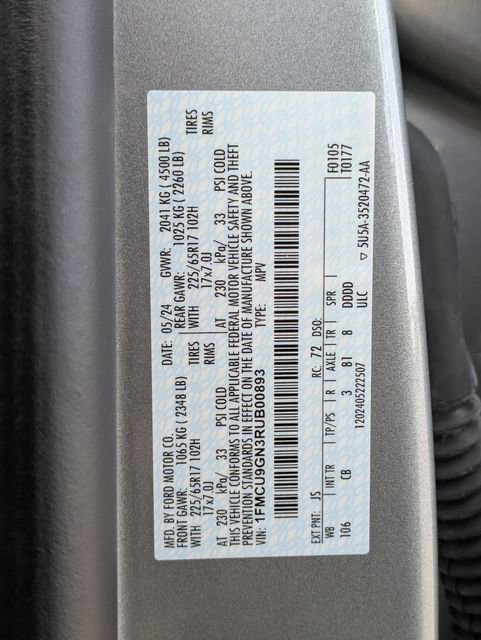 Used 2024 Ford Escape Active image 37