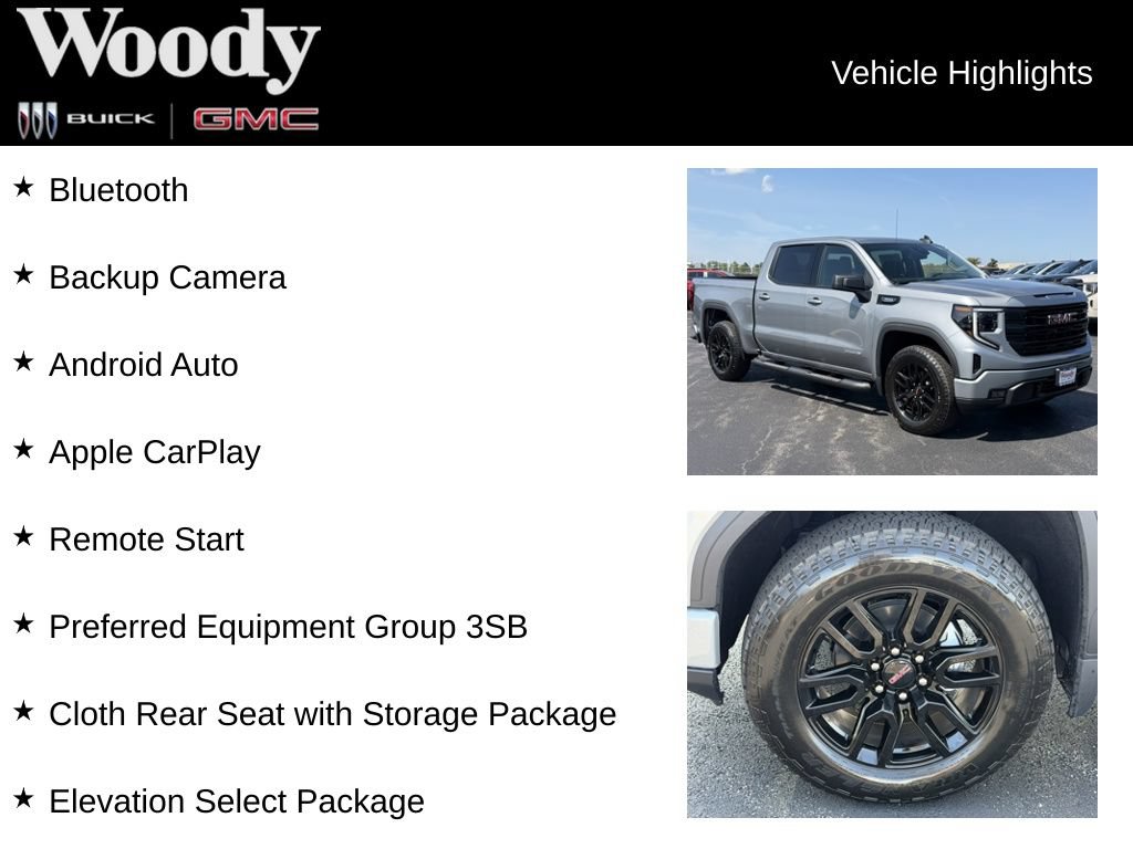 New 2026 GMC Sierra 1500 Elevation w/ Elevation Select Package AWD/4WD image 3