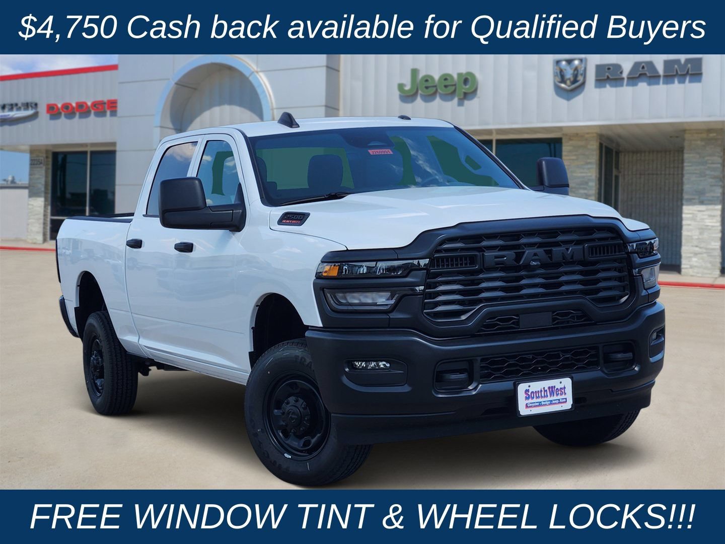 New 2026 RAM 2500 Tradesman AWD/4WD 360° Tour