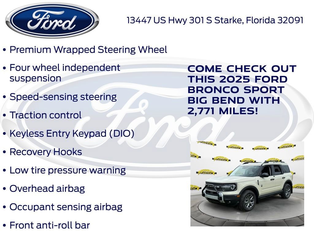 New 2025 Ford Bronco Sport Big Bend image 30