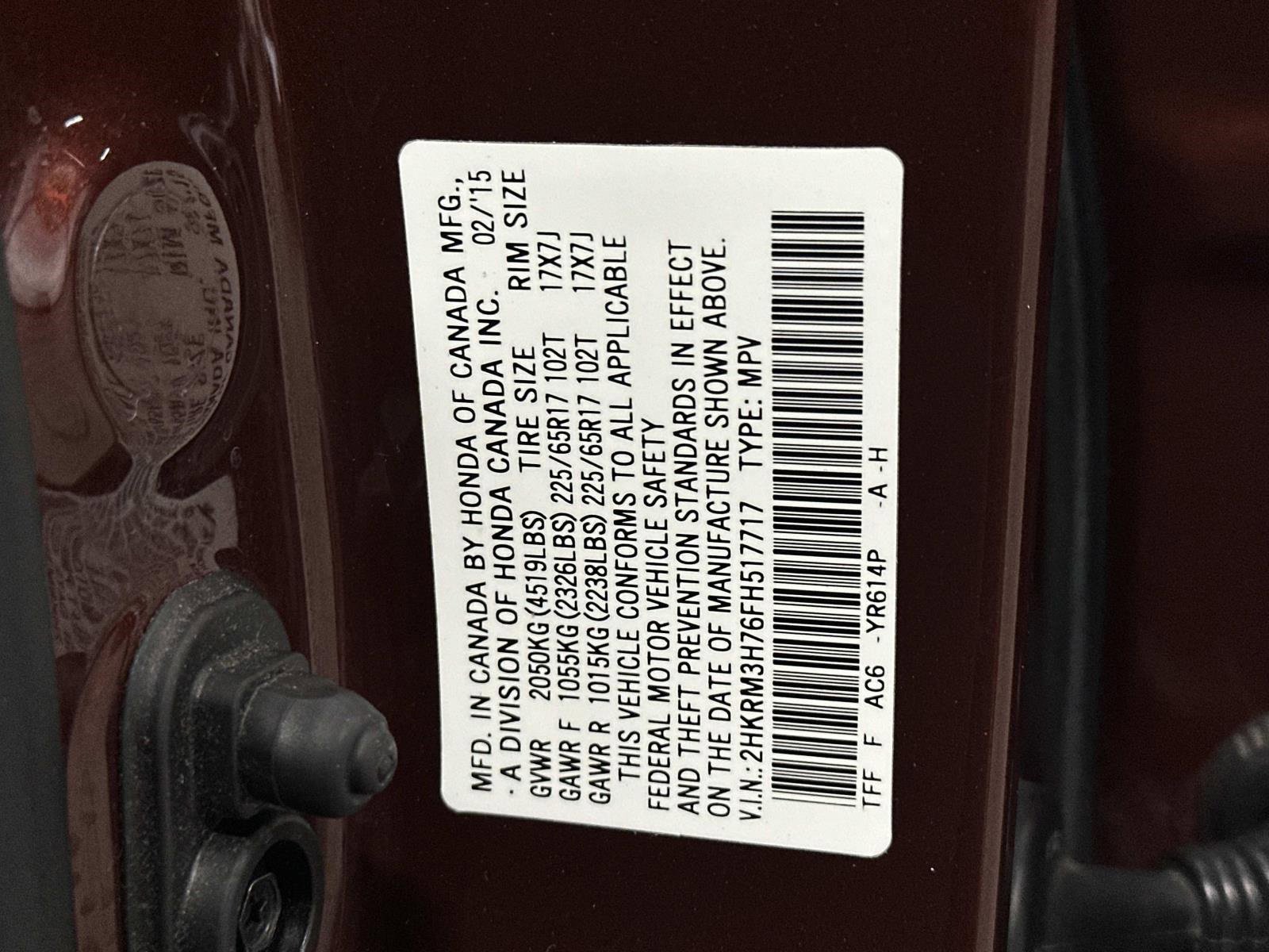 Used 2015 Honda CR-V EX-L image 31