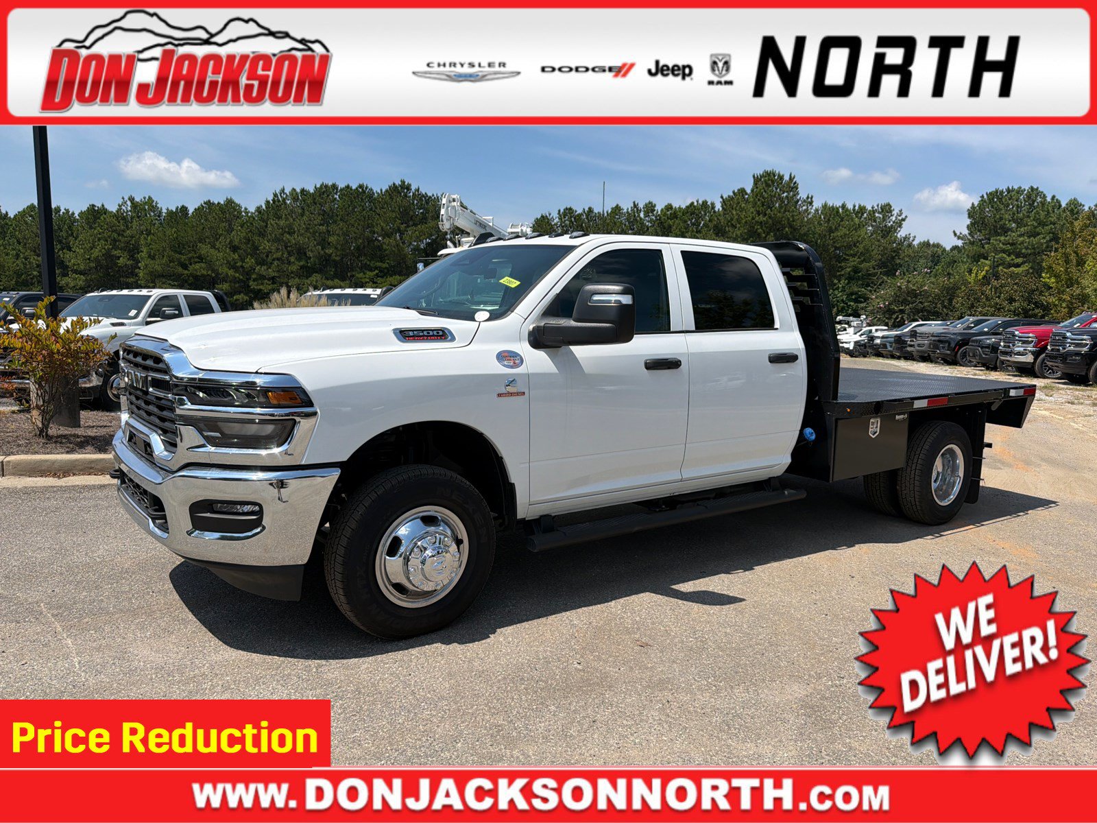 New 2026 RAM 3500 Tradesman w/ Chrome Appearance Group A
