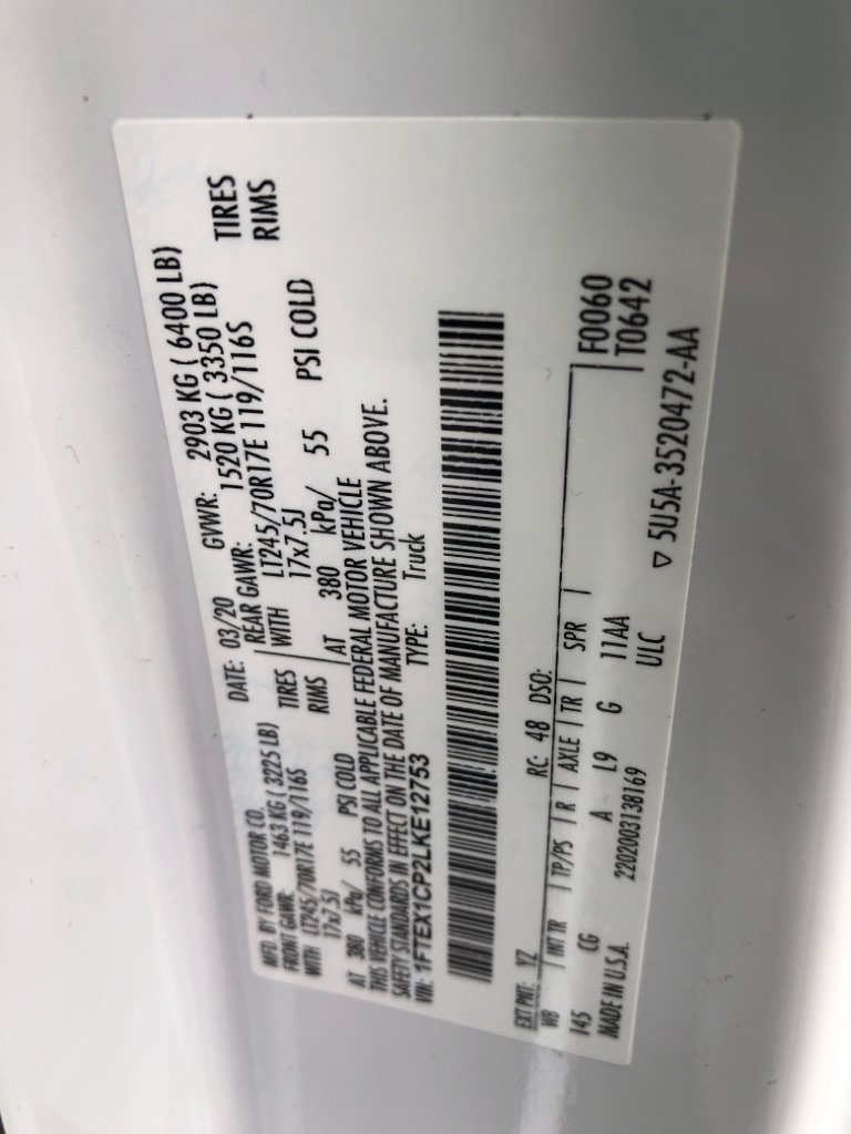 Used 2020 Ford F150 XL w/ Equipment Group 101A Mid RWD image 40