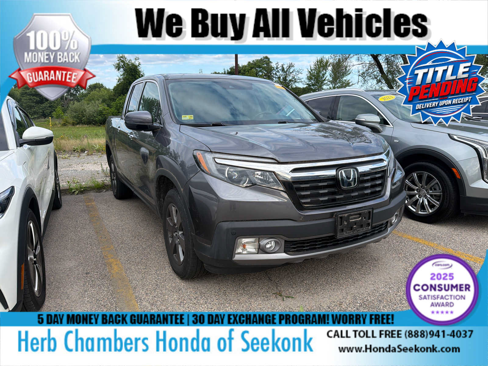 Used 2020 Honda Ridgeline RTL-E