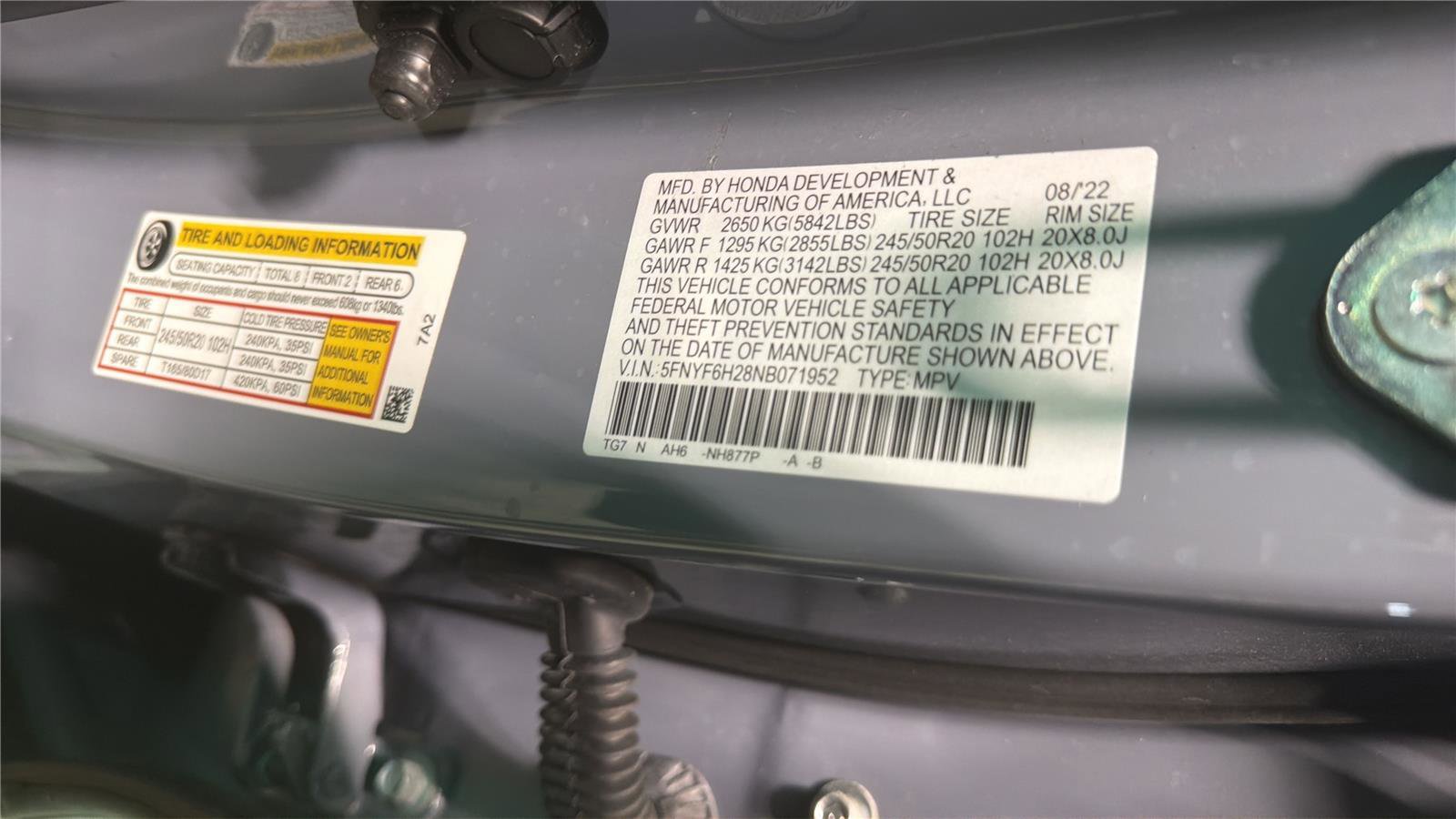 Used 2022 Honda Pilot Special Edition image 28