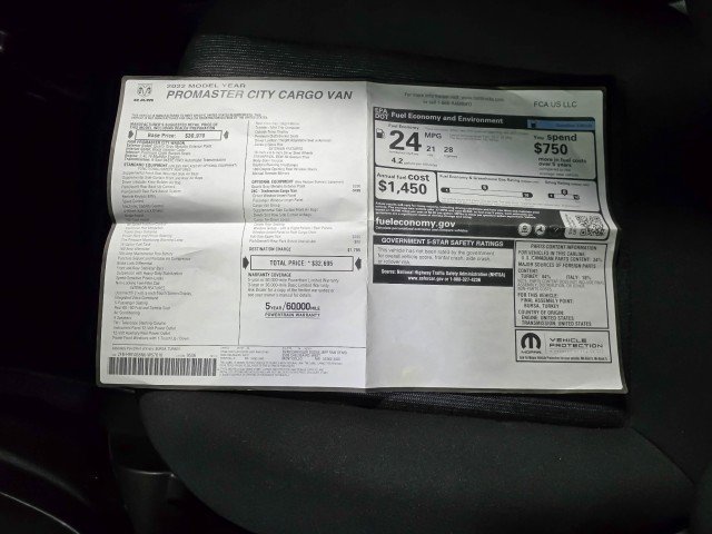 Used 2022 RAM ProMaster City Minivan/Van image 32