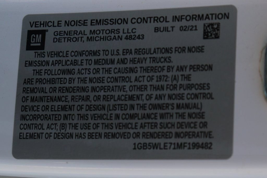 Used 2021 Chevrolet Silverado 2500 W/T w/ WT Fleet Convenience Package RWD image 47