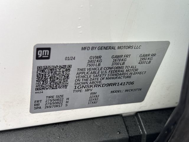 Used 2024 Chevrolet Tahoe RST w/ Luxury Package image 34