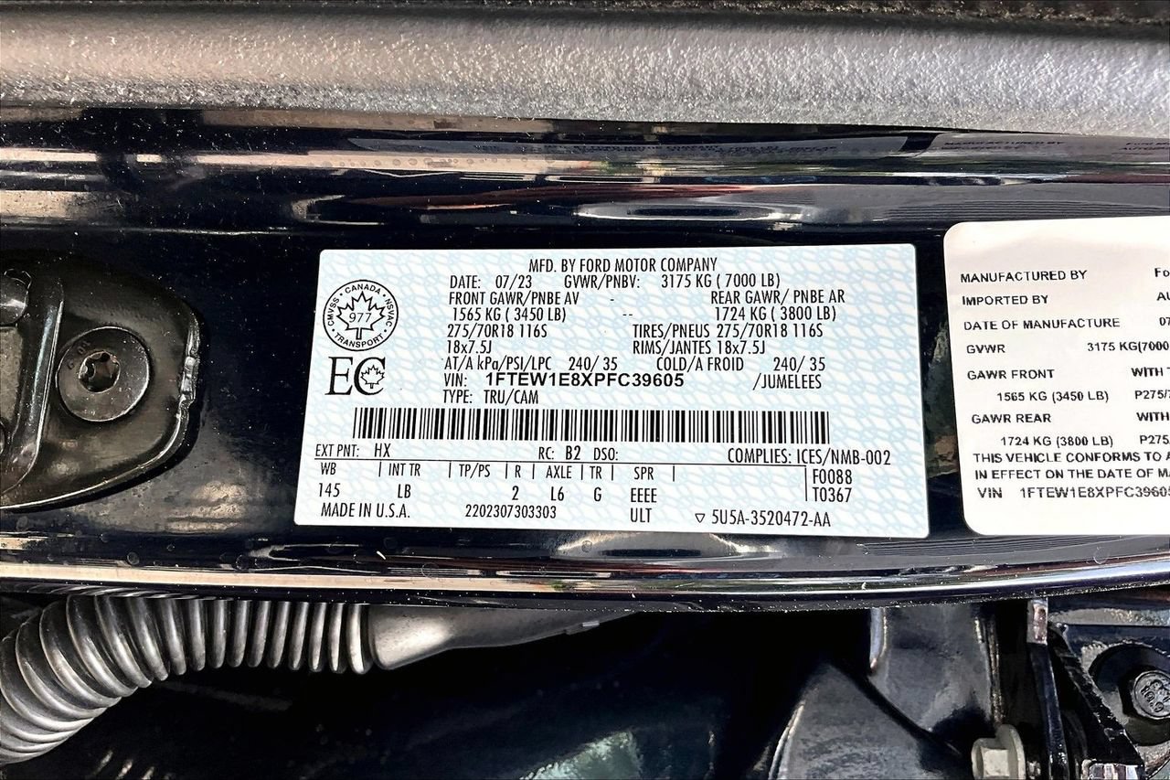 Used 2023 Ford F150 Tremor AWD/4WD image 16