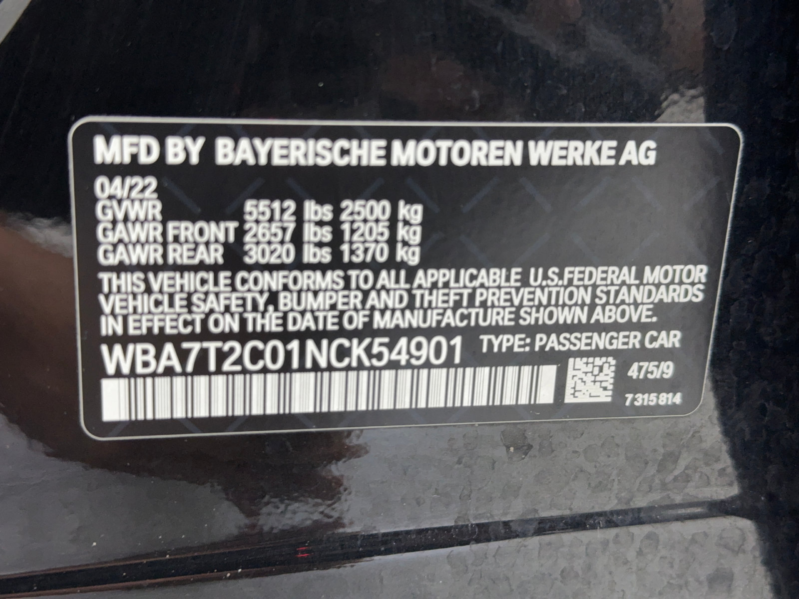 Used 2022 BMW 740i RWD image 54