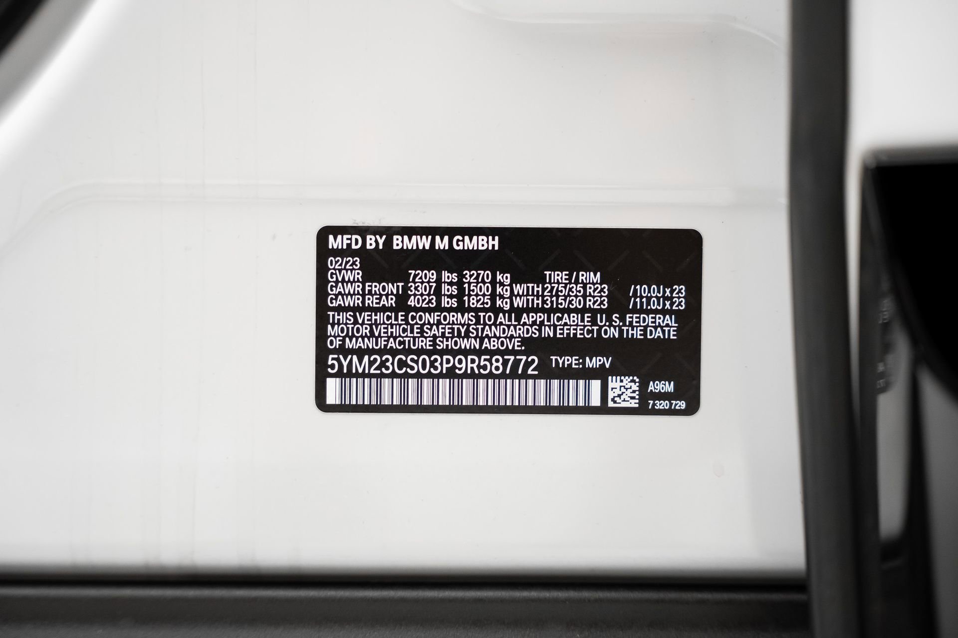 Used 2023 BMW XM AWD/4WD image 62