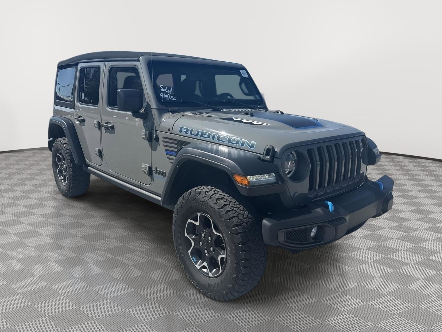 Used 2023 Jeep Wrangler Unlimited Rubicon 4xe w/ Cold Weather Group image 7