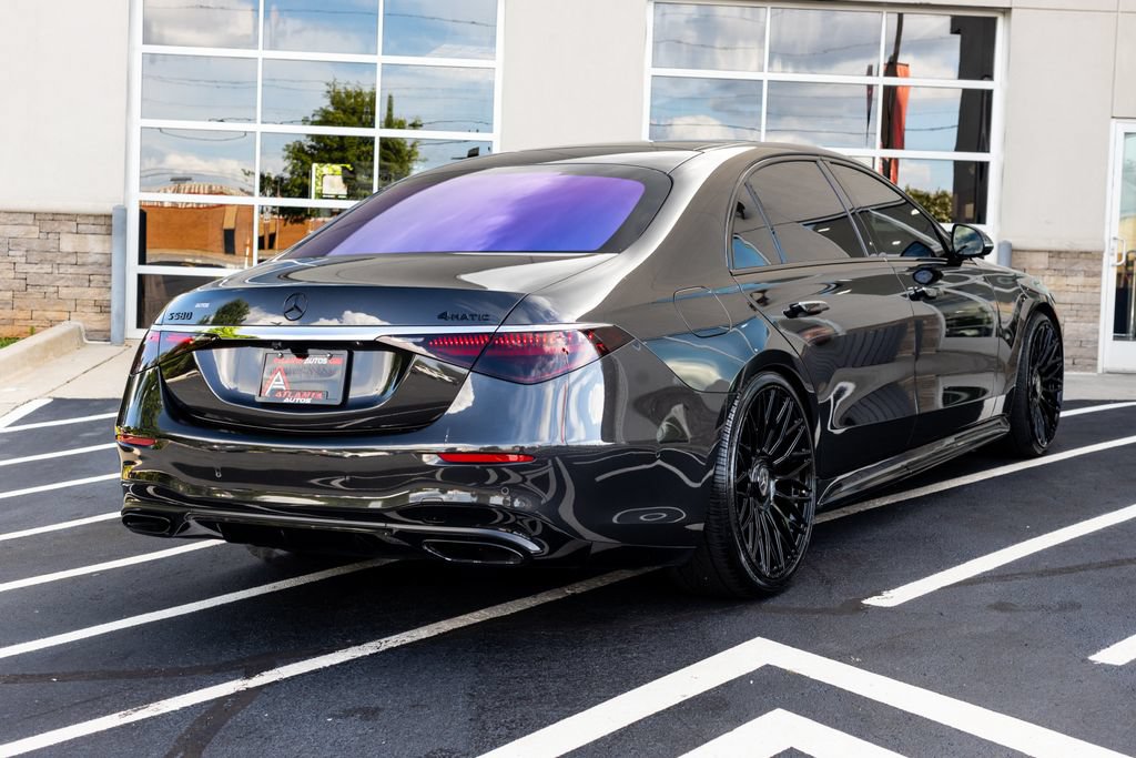 Used 2021 Mercedes-Benz S 580 4MATIC Sedan w/ AMG Line image 16