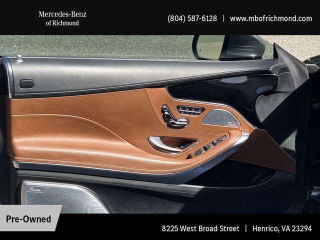 Used 2017 Mercedes-Benz S 63 AMG 4MATIC Cabriolet image 12
