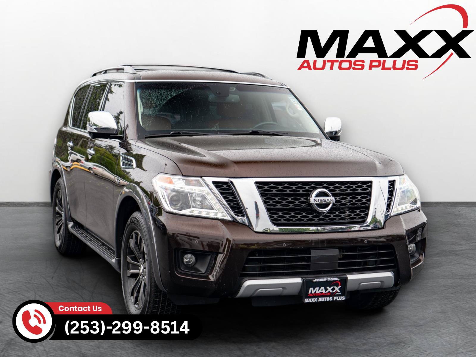 Used 2017 Nissan Armada Platinum w/ Captain Seat Package AWD/4WD image 1