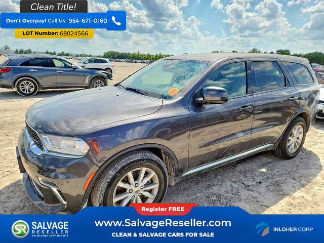 Used 2021 Dodge Durango SXT w/ 3rd Row Seating Group RWD image 1