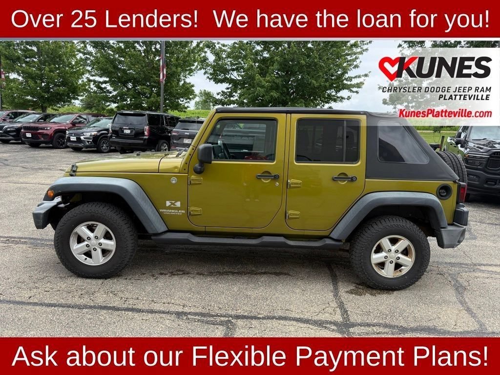 Used 2007 Jeep Wrangler Unlimited X AWD/4WD image 8