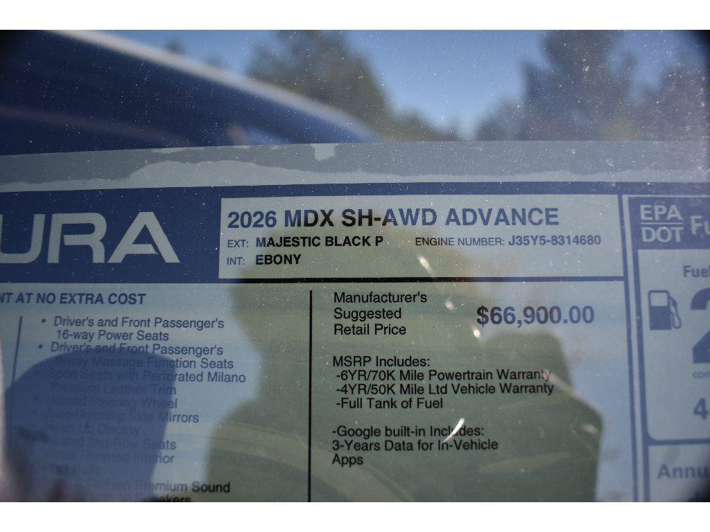 New 2026 Acura MDX w/ Advance Package AWD/4WD image 40