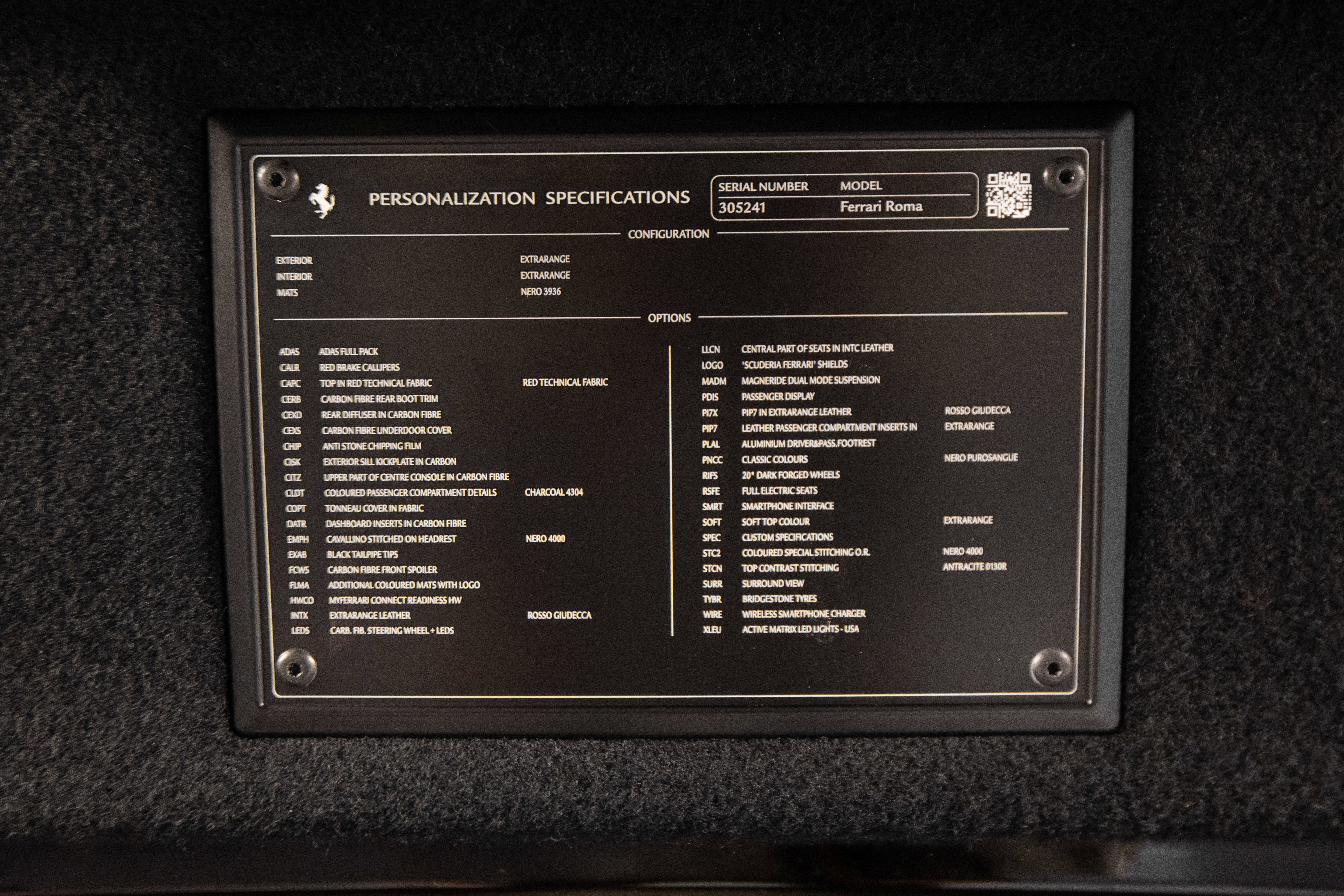 Certified 2024 Ferrari Roma Spider RWD image 20