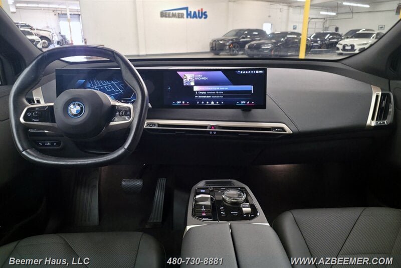 Used 2024 BMW iX xDrive50 w/ BMW I Signature Blue Package AWD/4WD image 30