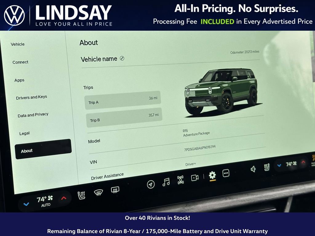 Used 2023 Rivian R1S Adventure image 24