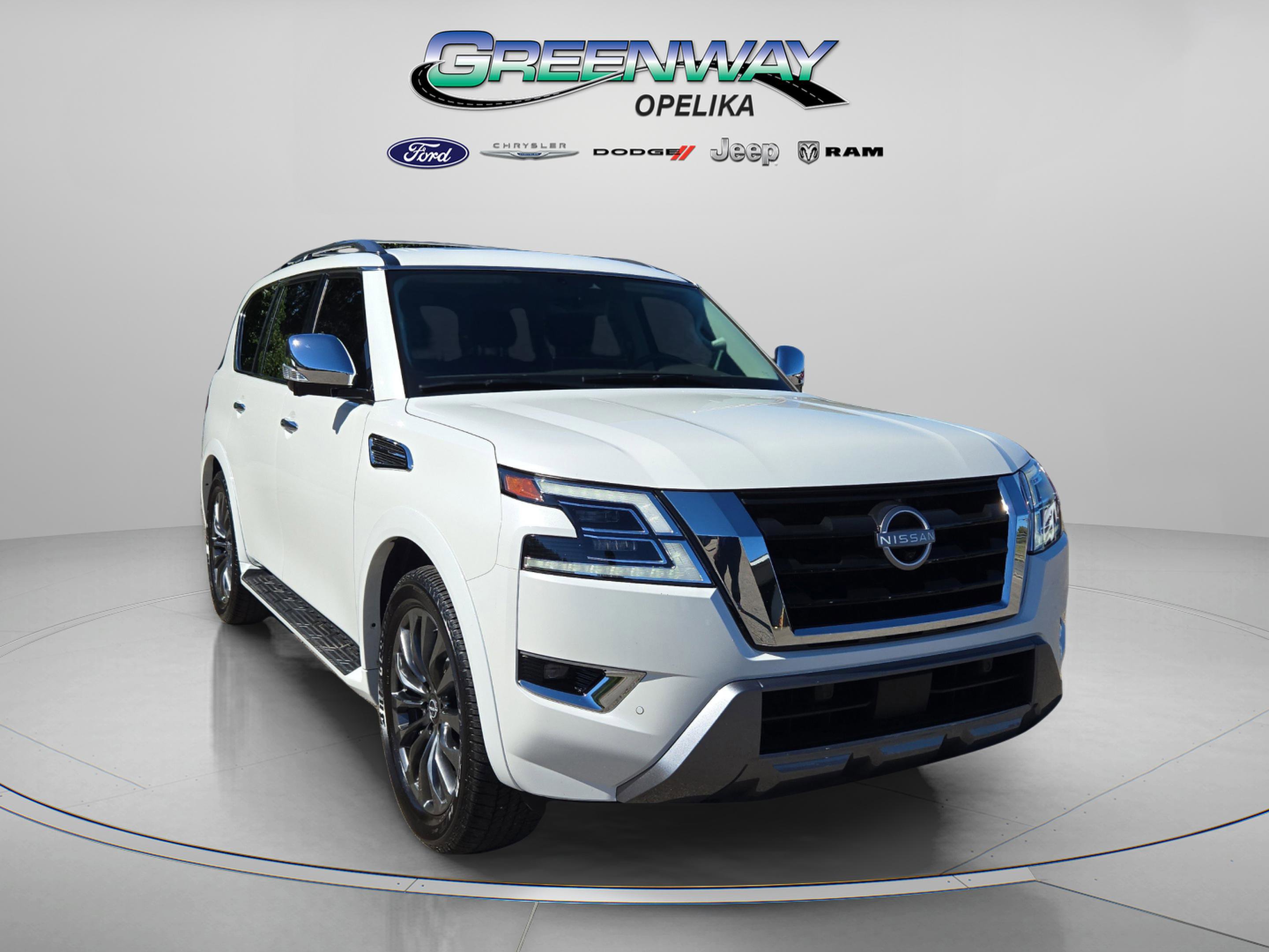 Used 2024 Nissan Armada Platinum w/ Captain's Chairs Package