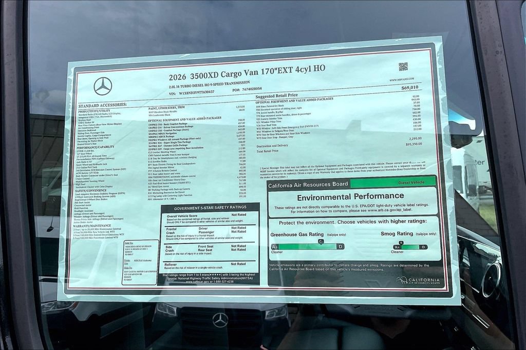 New 2026 Mercedes-Benz Sprinter 3500 image 13