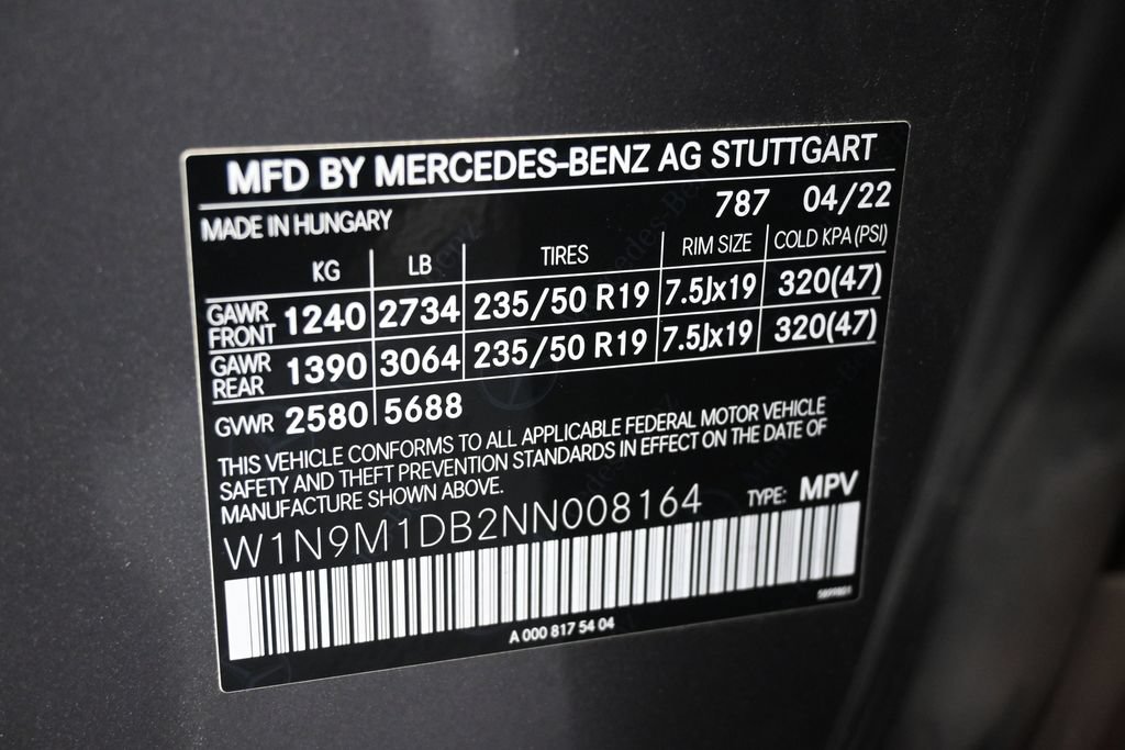 Used 2022 Mercedes-Benz EQB 350 4MATIC image 9