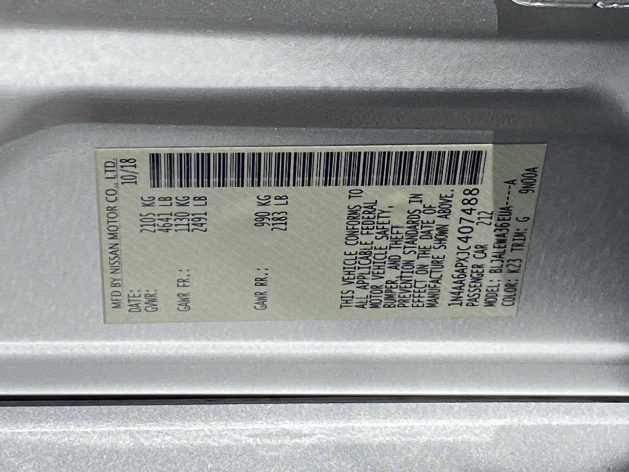 Used 2018 Nissan Maxima 3.5 SL FWD image 12