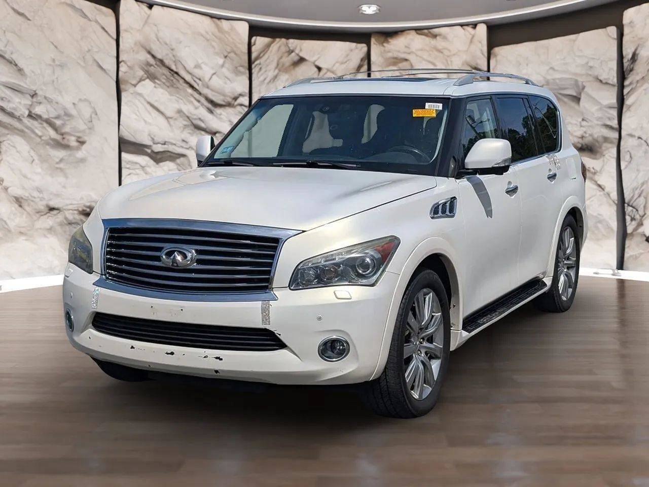 Used 2012 INFINITI QX56 4WD w/ Deluxe Touring Pkg image 1