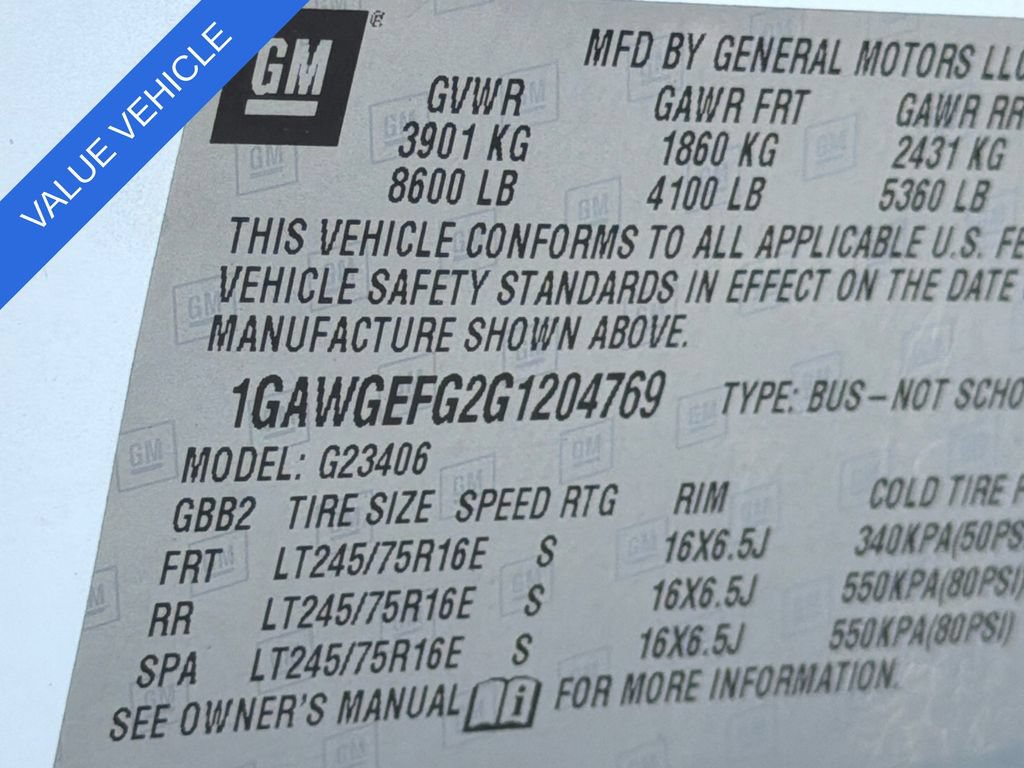 Used 2016 Chevrolet Express 2500 LS RWD image 27