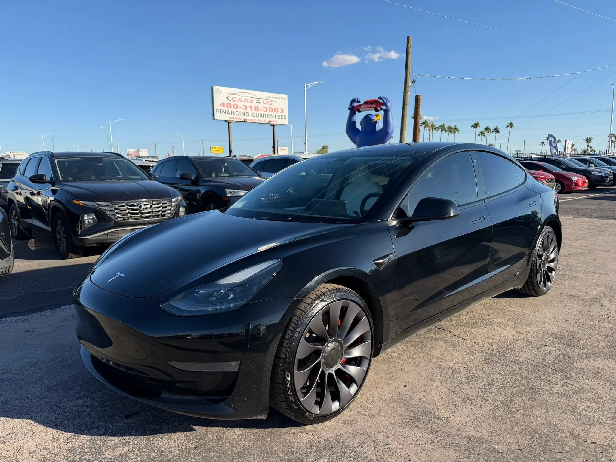 Used 2023 Tesla Model 3 Performance AWD/4WD image 3