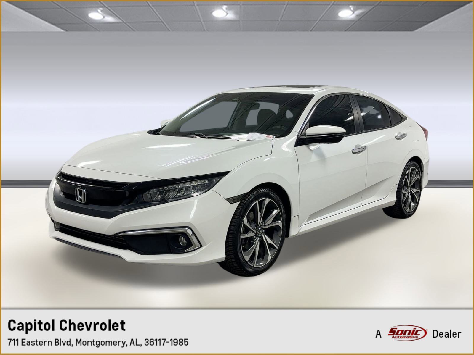 Used 2021 Honda Civic Touring image 1