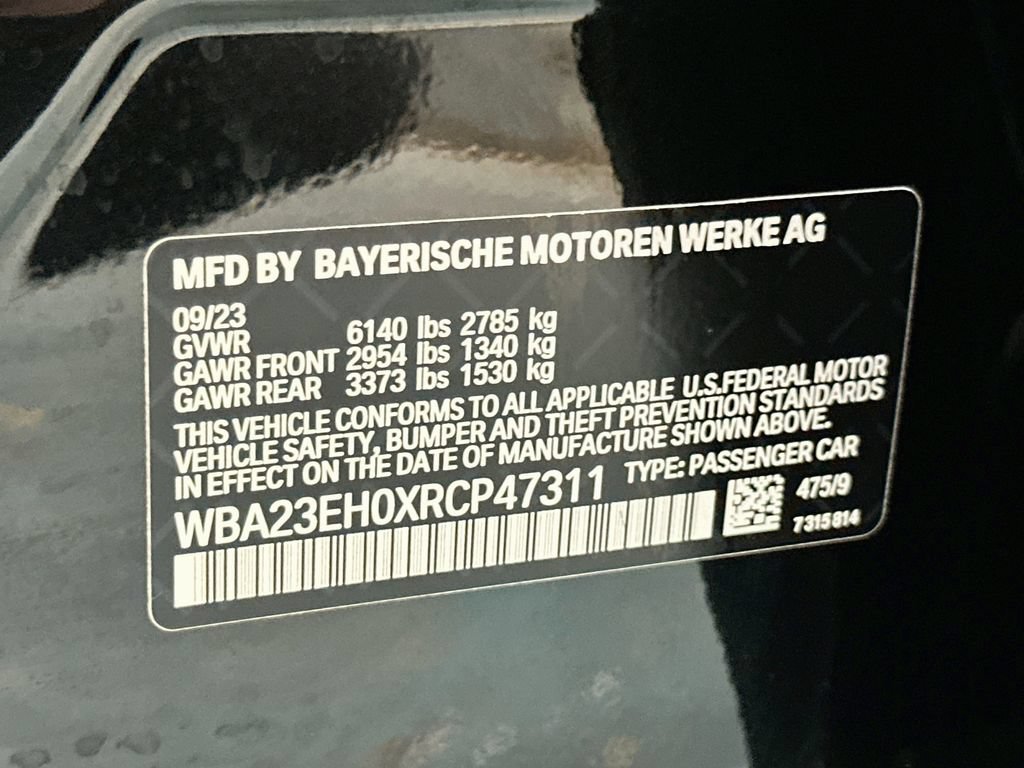Used 2024 BMW 740i w/ Premium Package RWD image 33