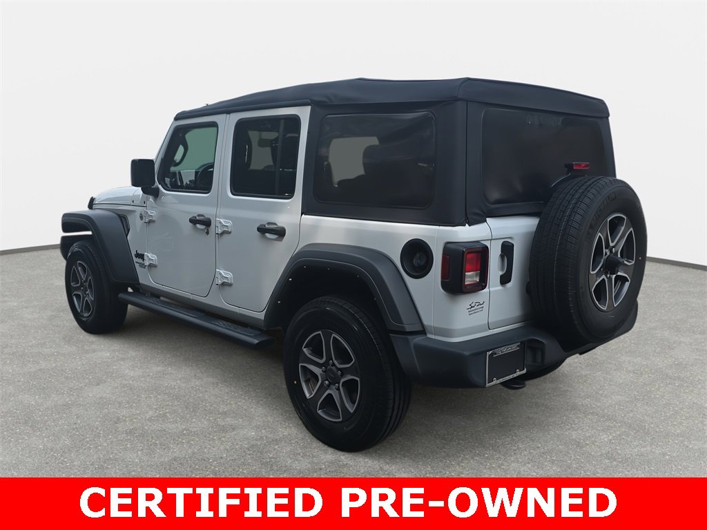 Certified 2021 Jeep Wrangler Unlimited Sport image 7