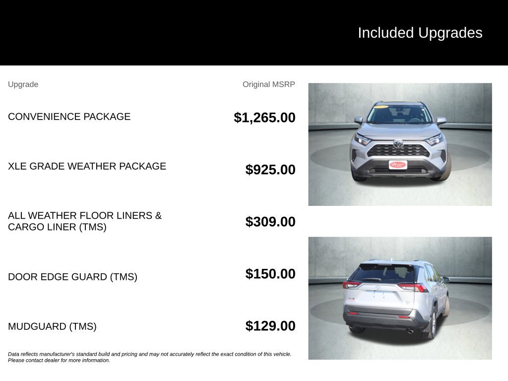 Used 2023 Toyota RAV4 XLE w/ Convenience Package AWD/4WD image 38