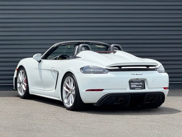 Certified 2021 Porsche 718 Boxster Spyder w/ Light Design Package RWD image 3