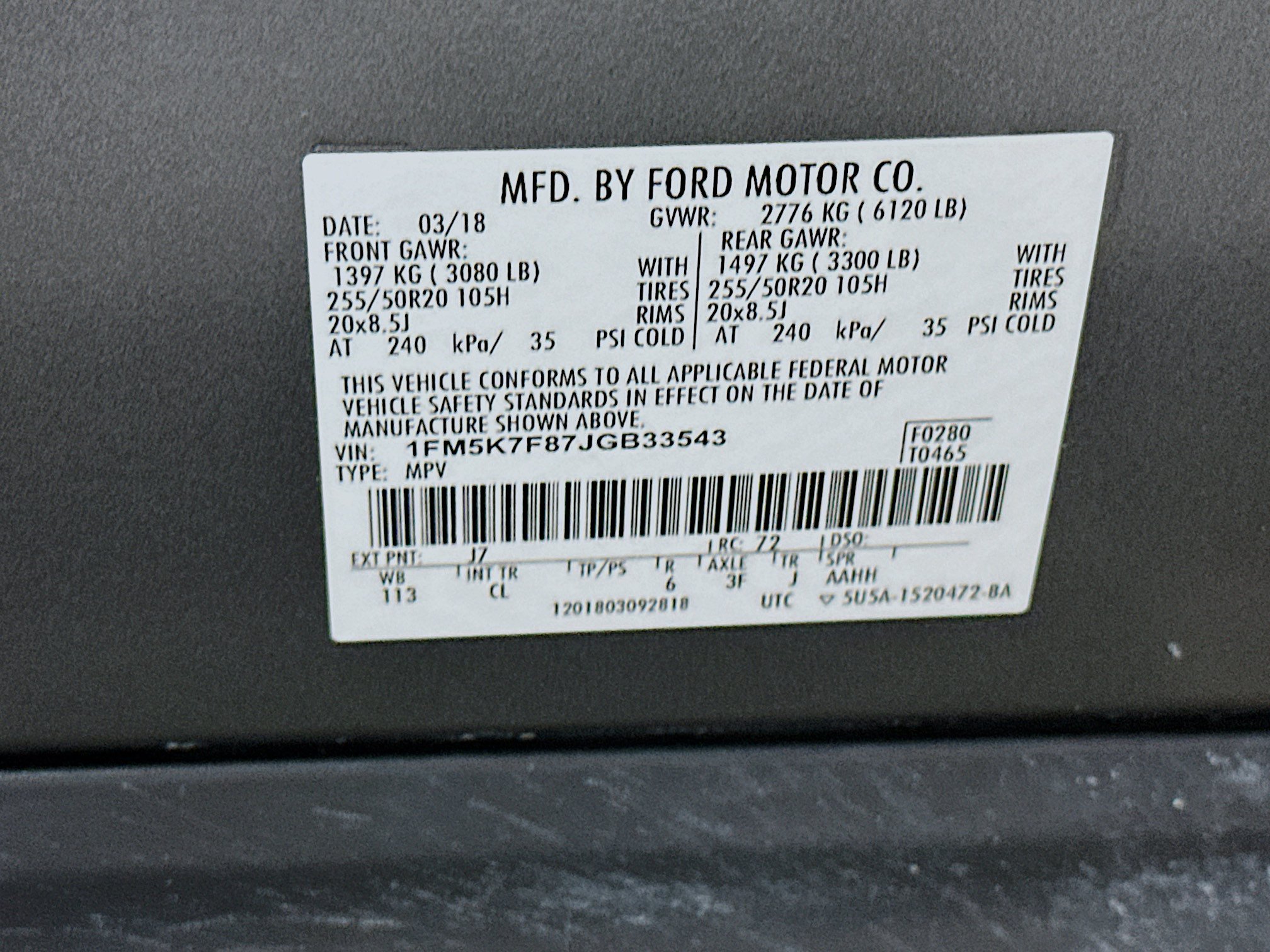 Used 2018 Ford Explorer Limited FWD image 12