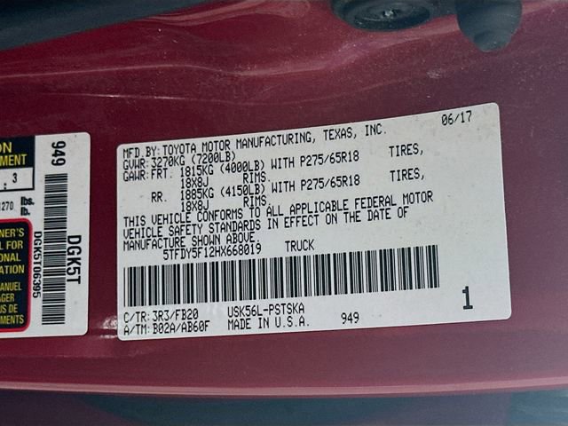 Used 2017 Toyota Tundra SR5 image 30