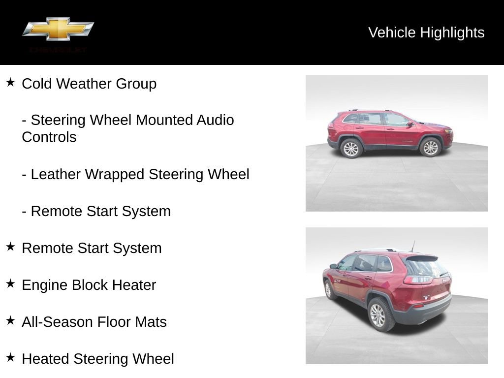 Used 2019 Jeep Cherokee Latitude w/ Cold Weather Group image 16