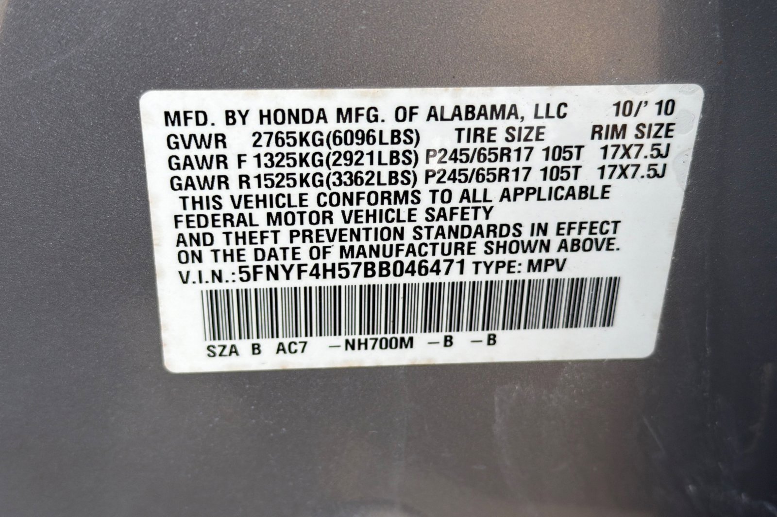 Used 2011 Honda Pilot EX-L image 28