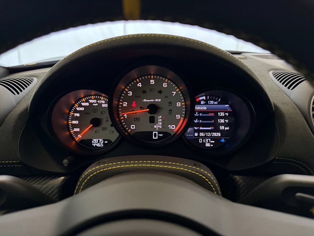 Certified 2025 Porsche 718 Boxster Spyder RS RWD image 20