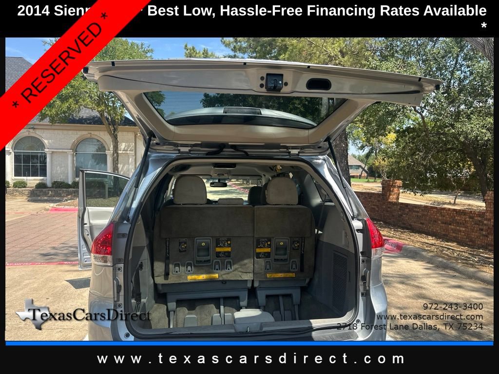 Used 2014 Toyota Sienna LE FWD image 8