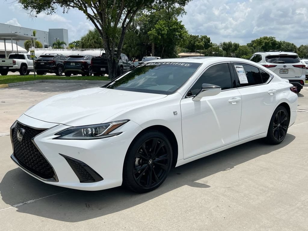Certified 2023 Lexus ES 350 F Sport w/ Accessory Package (Z2) FWD image 3