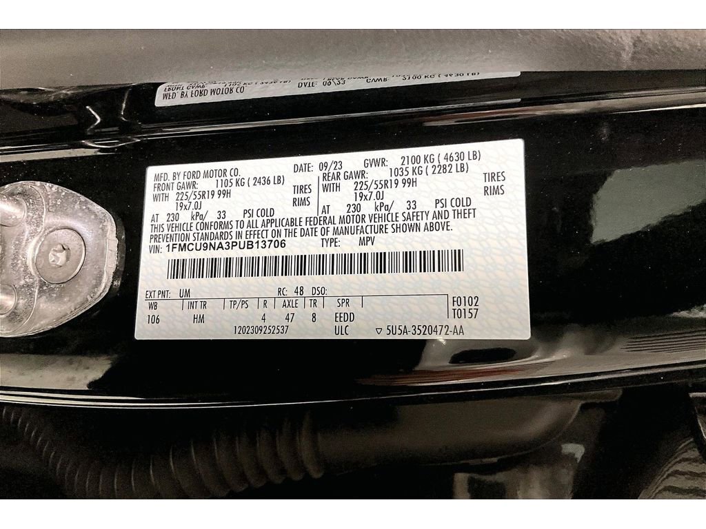 Used 2023 Ford Escape ST-Line Select w/ Tech Pack #2 image 32