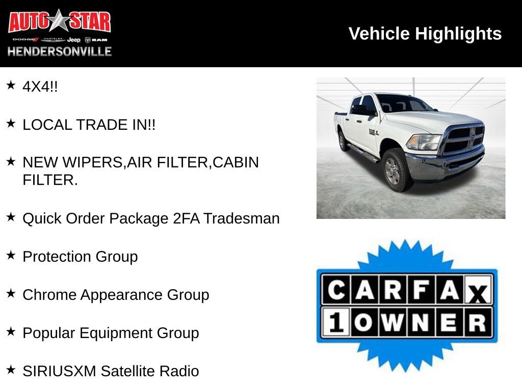Used 2014 RAM 2500 Tradesman w/ Chrome Appearance Group image 4