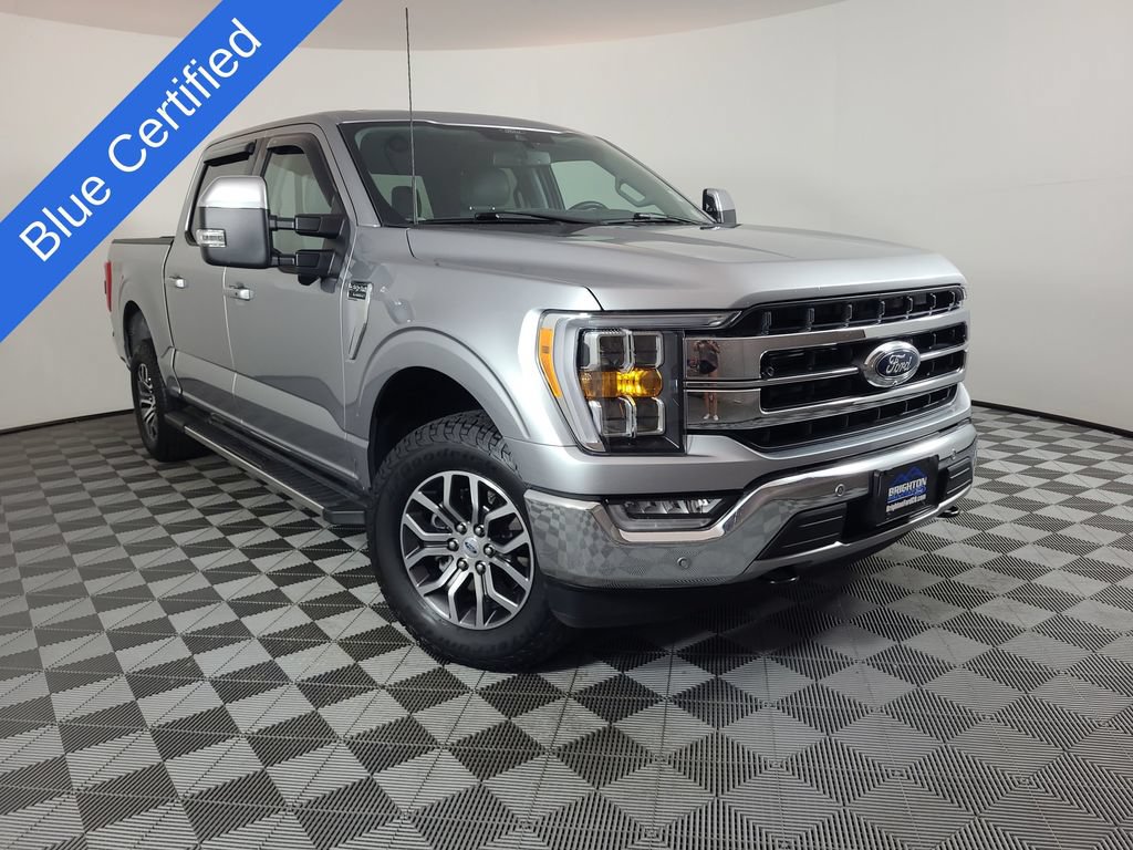 Certified 2022 Ford F150 Lariat w/ Trailer Tow Package AWD/4WD 360° Tour