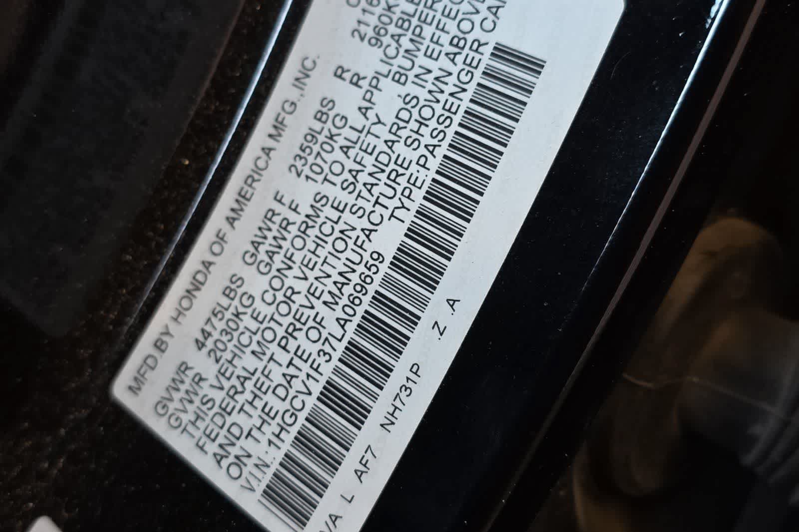 Used 2020 Honda Accord Sport image 25